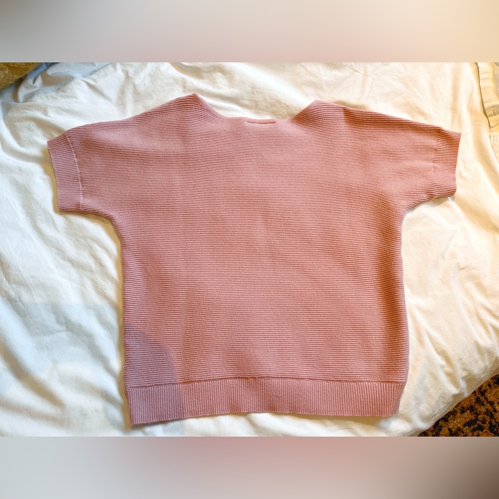 Pink Ribbed Top - Picture 5 of 6